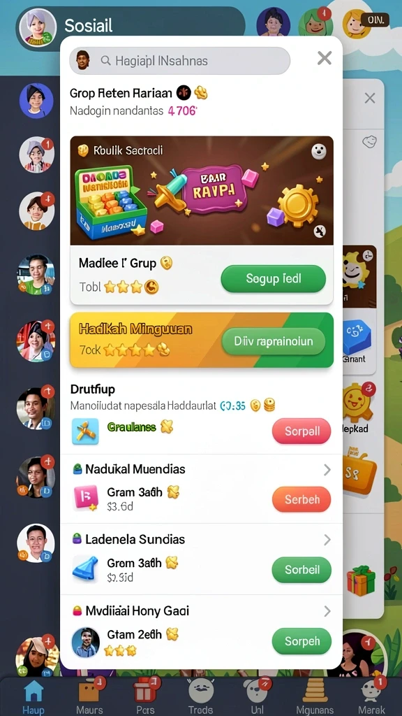 dam88 - Leaderboard untuk bersaing secara global.