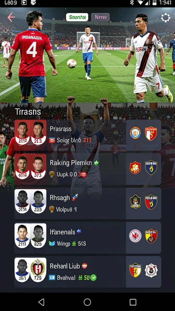 idklub - Tampilan antarmuka yang user-friendly.