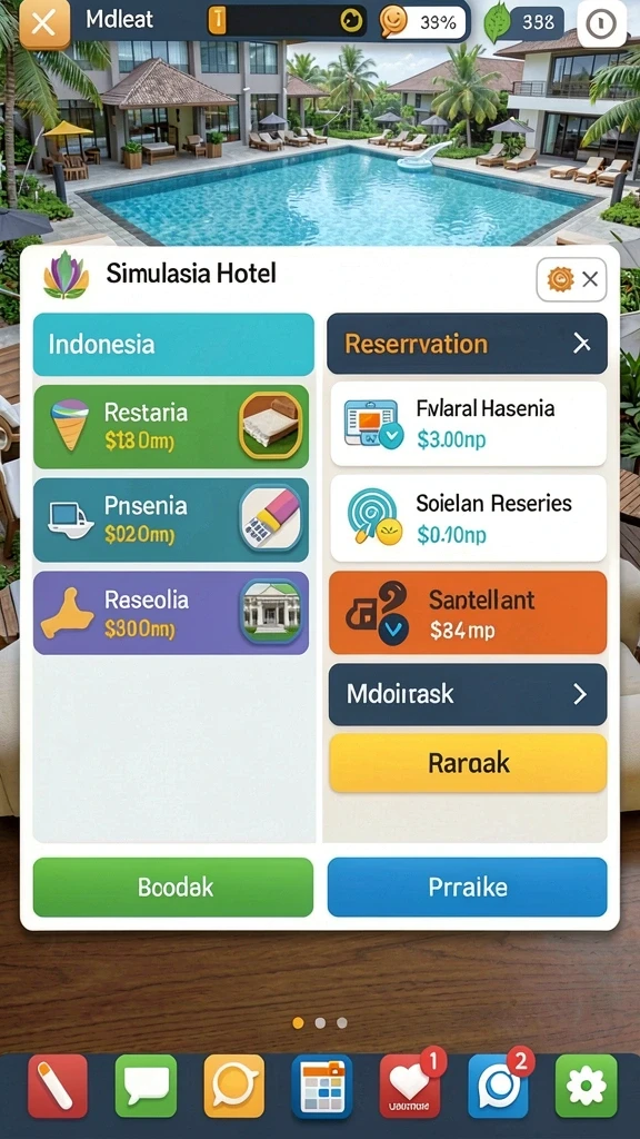 indaaa - Tangkap layar yang menunjukkan salah satu level menantang.