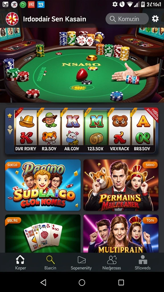 joss188 - Tampilan antarmuka utama JOSS188 yang menarik.