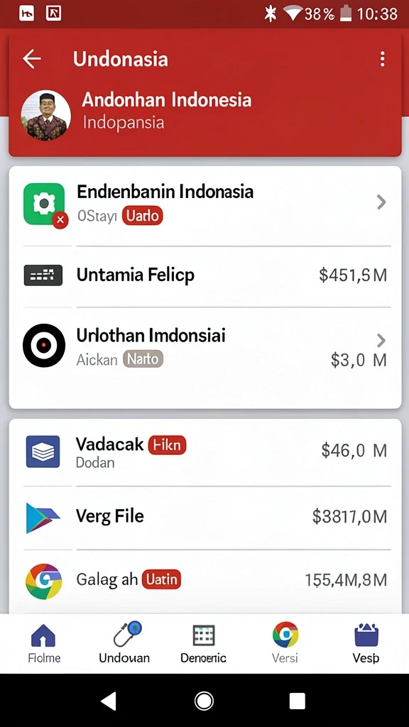 lkopen - Tampilan antarmuka yang intuitif dan ramah pengguna.