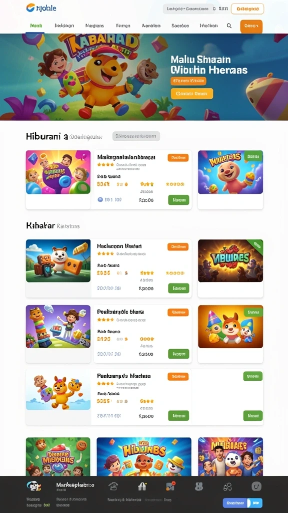 marima77 - Beragam karakter menarik untuk dipilih dan dimainkan.