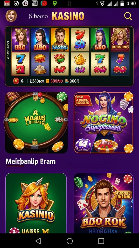neoparty - Tampilan awal aplikasi NEOPARTY yang ramah pengguna.
